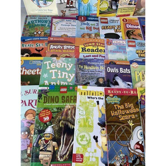 10 Beginning Early Reader Books Level 2 Step Into Reading Kids Book Random Lot - Picture 3 of 6
